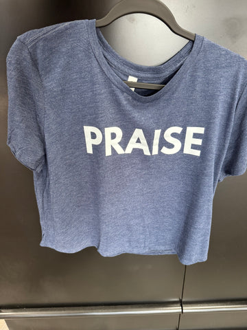 PRAISE Womens Crop Tee